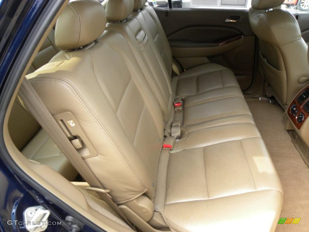 Saddle Interior 2003 Acura MDX Touring Photo #44151273