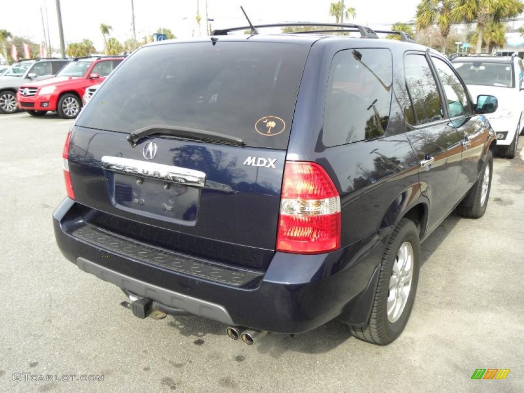 Midnight Blue Pearl 2003 Acura MDX Touring Exterior Photo #44151305