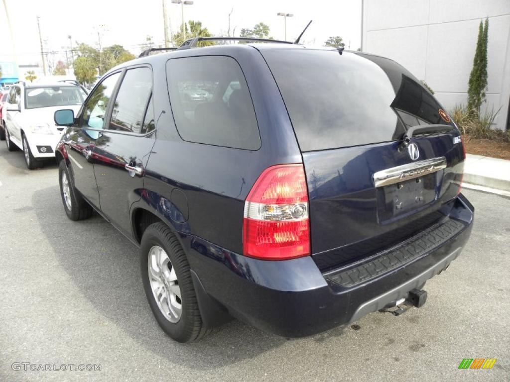 Midnight Blue Pearl 2003 Acura MDX Touring Exterior Photo #44151357