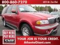 1999 Laser Red Lincoln Navigator   photo #4