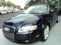 2008 Moro Blue Pearl Effect Audi A4 2.0T Cabriolet  photo #9