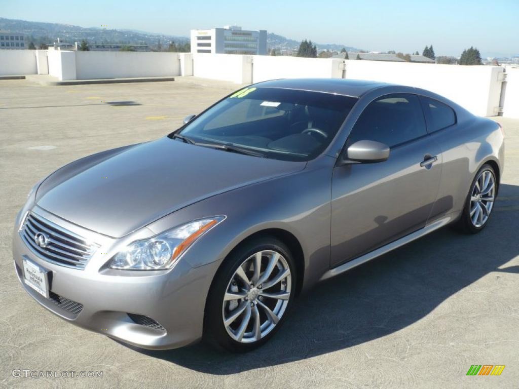 Platinum Graphite Gray 2008 Infiniti G 37 S Sport Coupe Exterior Photo #44152750