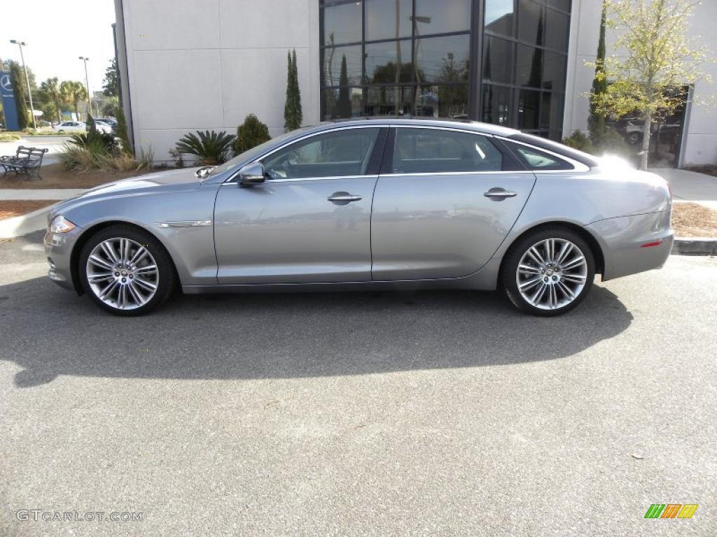 Lunar Grey Metallic 2011 Jaguar XJ XJL Exterior Photo #44152831