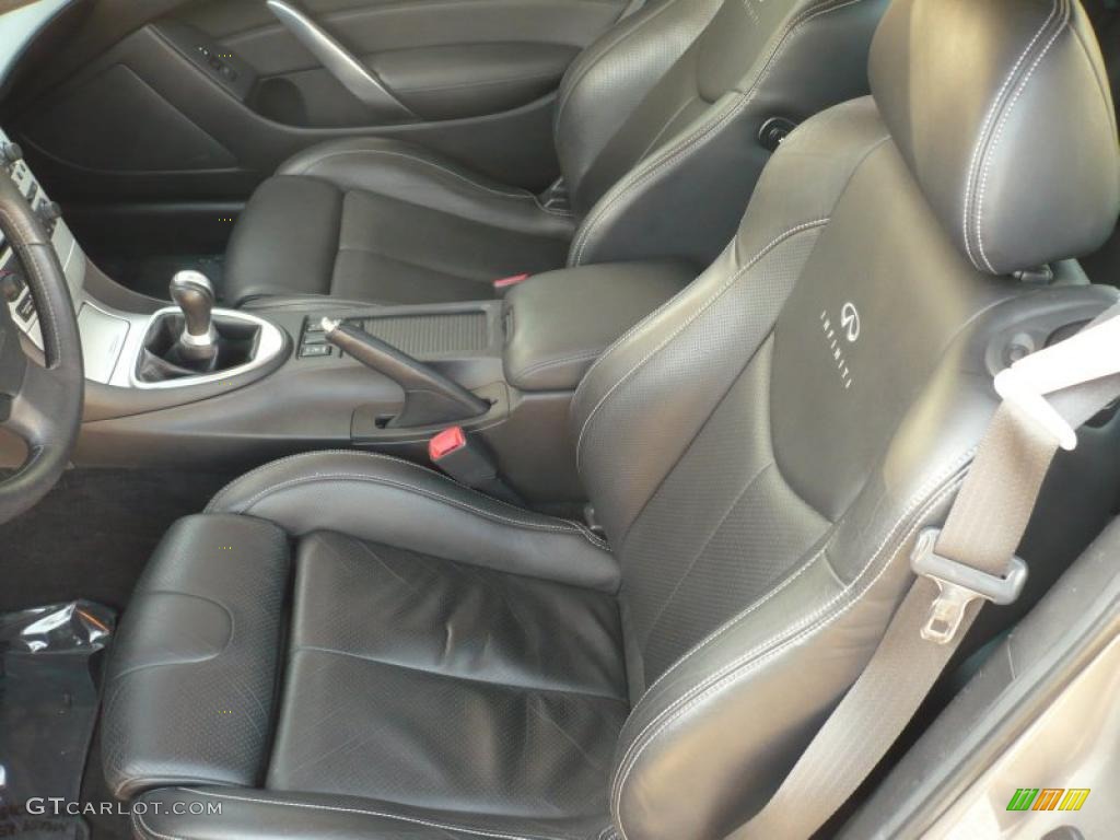 Graphite Interior 2008 Infiniti G 37 S Sport Coupe Photo #44152903