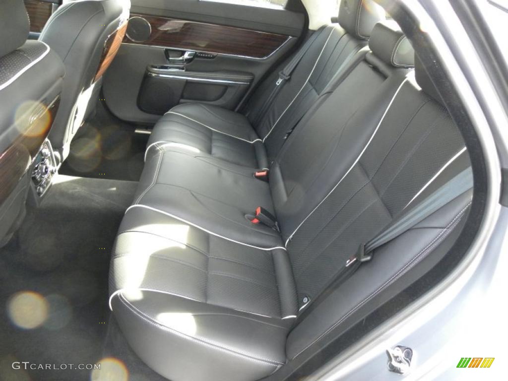 Jet Black/Ivory Interior 2011 Jaguar XJ XJL Photo #44152915