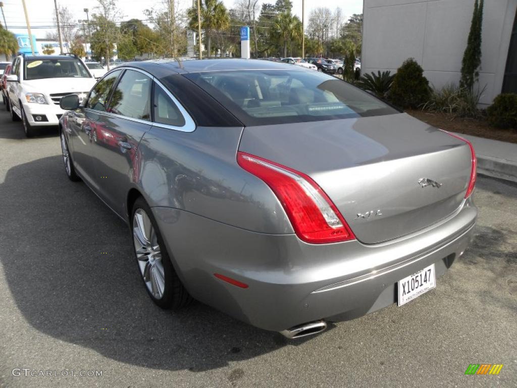 Lunar Grey Metallic 2011 Jaguar XJ XJL Exterior Photo #44153059