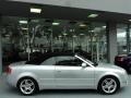 2008 Light Silver Metallic Audi A4 2.0T Cabriolet  photo #3