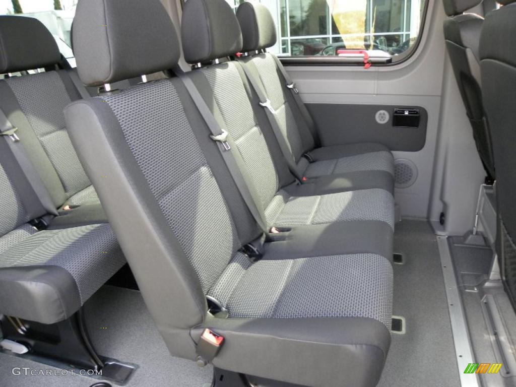 Black Interior 2010 Mercedes-Benz Sprinter 2500 High Roof Passenger Van Photo #44154351