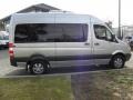 Brilliant Silver Metallic 2010 Mercedes-Benz Sprinter 2500 High Roof Passenger Van Exterior