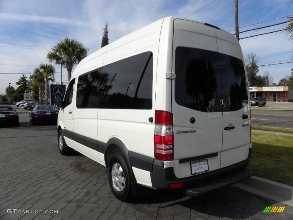Arctic White 2011 Mercedes-Benz Sprinter 2500 High Roof Passenger Van Exterior Photo #44155163