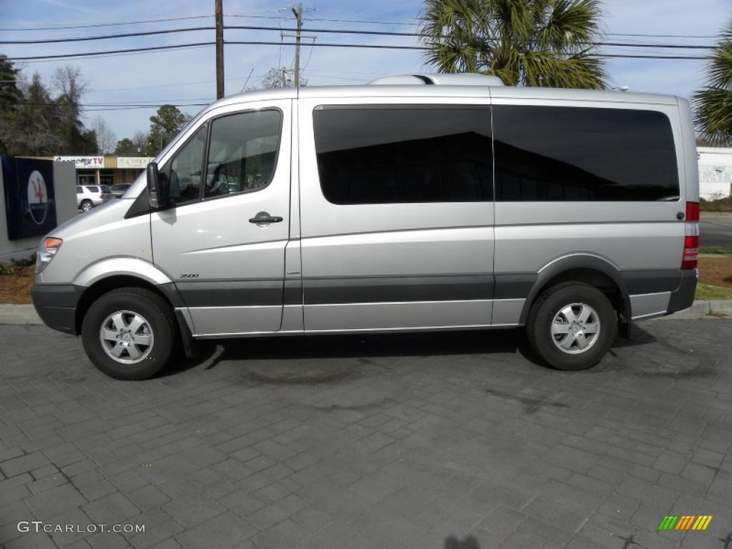 Brilliant Silver Metallic 2011 Mercedes-Benz Sprinter 2500 Passenger Van Exterior Photo #44155323