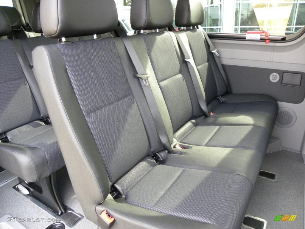 Black Interior 2011 Mercedes-Benz Sprinter 2500 Passenger Van Photo #44155451