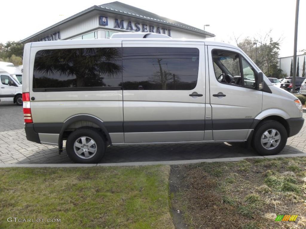 Brilliant Silver Metallic 2011 Mercedes-Benz Sprinter 2500 Passenger Van Exterior Photo #44155491