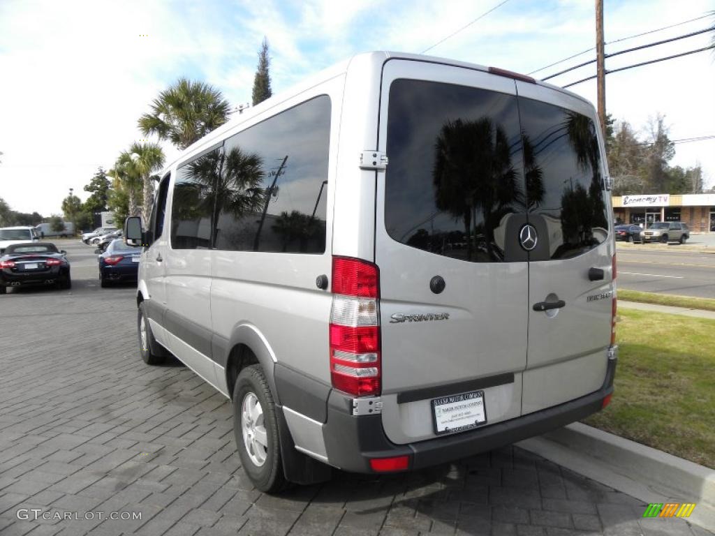 Brilliant Silver Metallic 2011 Mercedes-Benz Sprinter 2500 Passenger Van Exterior Photo #44155531