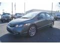 2009 Polished Metal Metallic Honda Civic Si Sedan  photo #6