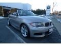 2010 Cashmere Silver Metallic BMW 1 Series 135i Convertible  photo #5