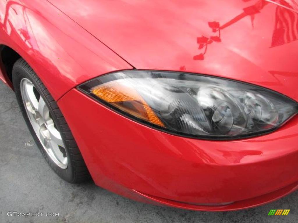 1999 Cougar V6 - Rio Red Clearcoat / Medium Graphite photo #2