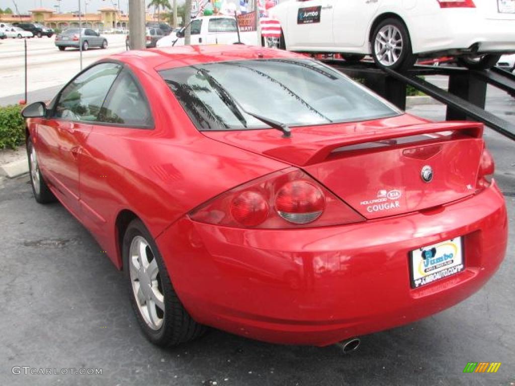 Rio Red Clearcoat 1999 Mercury Cougar V6 Exterior Photo #44162613
