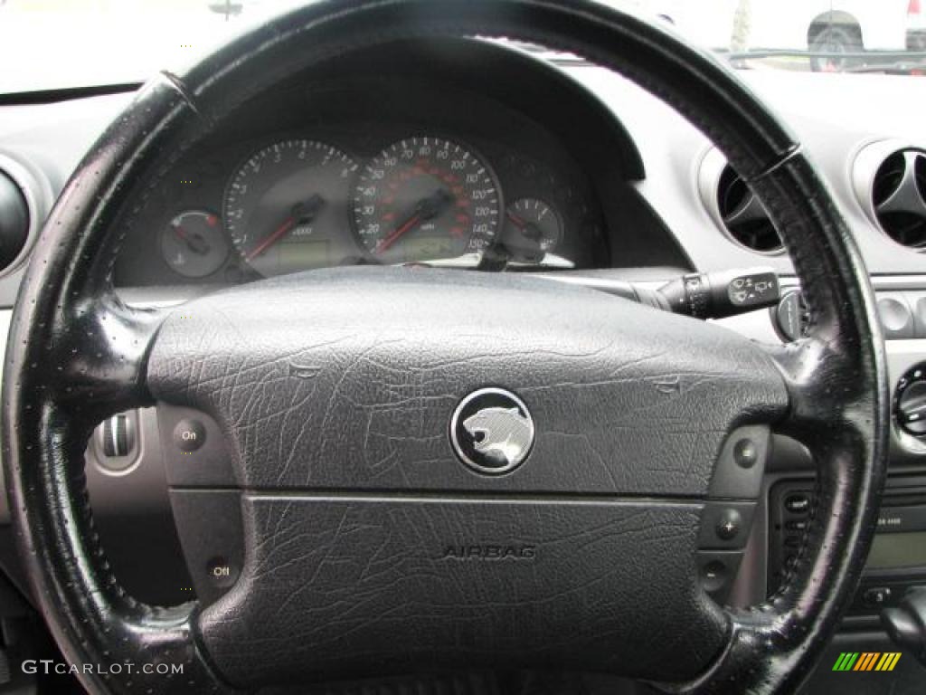1999 Cougar V6 - Rio Red Clearcoat / Medium Graphite photo #19