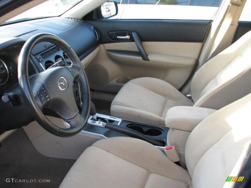 2008 Mazda MAZDA6 i Grand Touring Hatchback Interior Color Photos