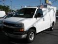 Summit White - Express 3500 Commercial Van Photo No. 5