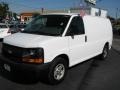Summit White - Express 1500 Commercial Utility Van Photo No. 5