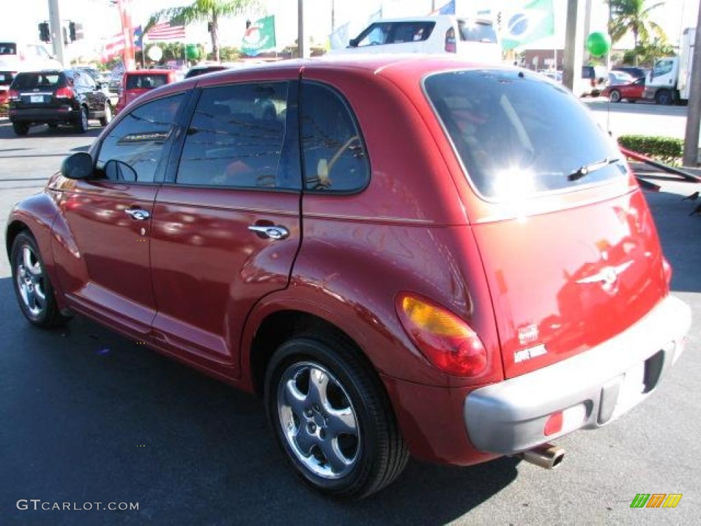 2002 PT Cruiser Limited - Inferno Red Pearlcoat / Gray photo #7