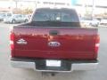 2005 Dark Toreador Red Metallic Ford F150 Lariat SuperCrew  photo #4