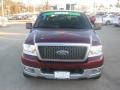 2005 Dark Toreador Red Metallic Ford F150 Lariat SuperCrew  photo #8