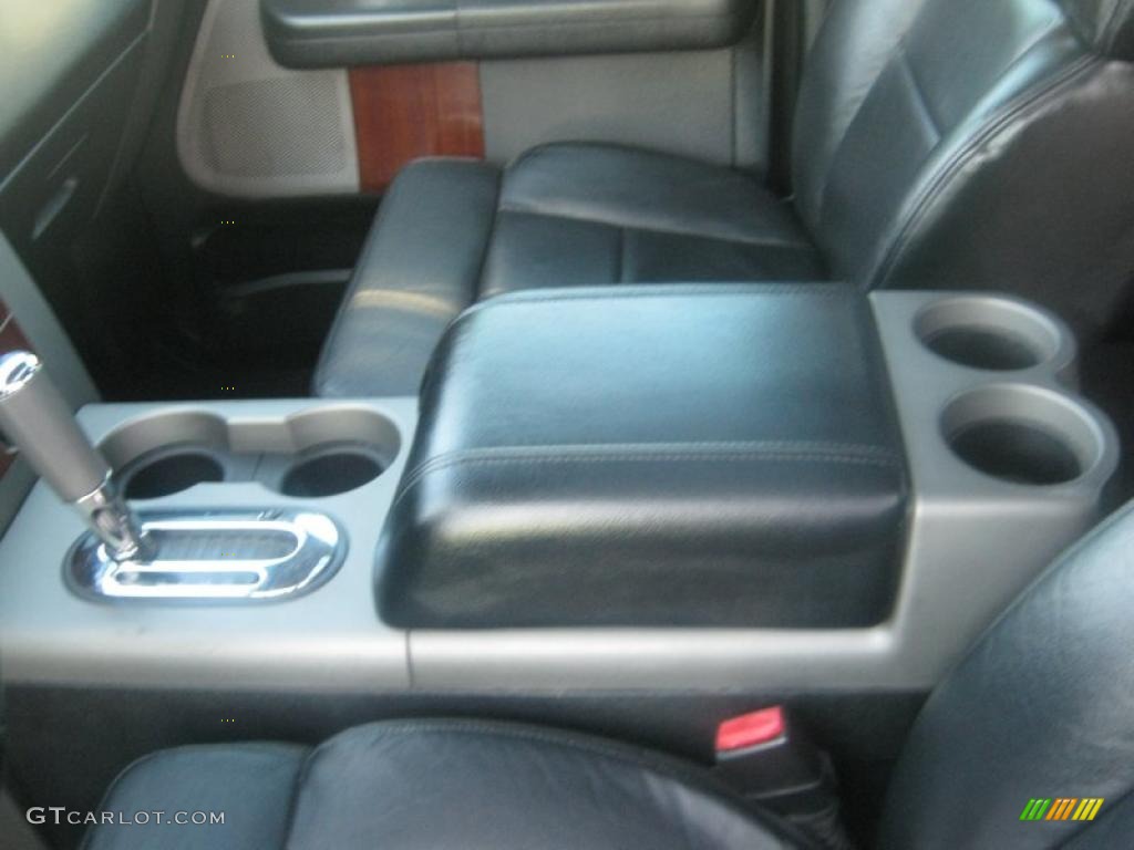 2005 F150 Lariat SuperCrew - Dark Toreador Red Metallic / Black photo #12
