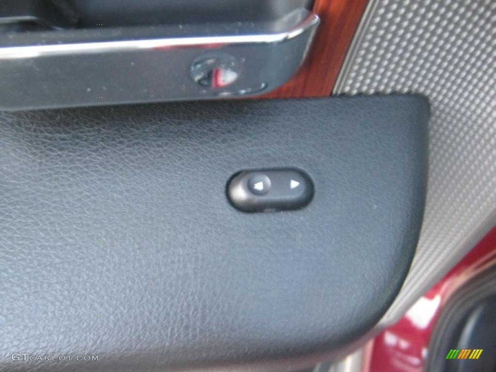 2005 F150 Lariat SuperCrew - Dark Toreador Red Metallic / Black photo #20