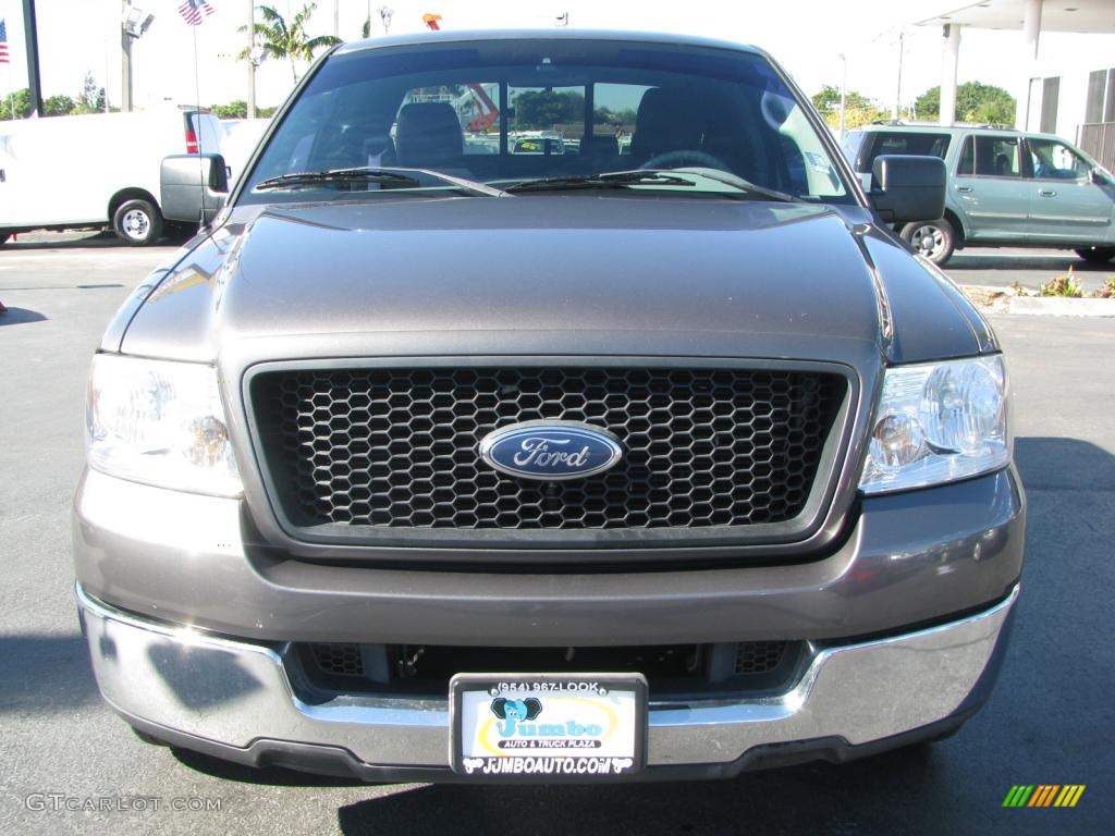 2004 F150 XLT SuperCab - Dark Shadow Grey Metallic / Dark Flint photo #3