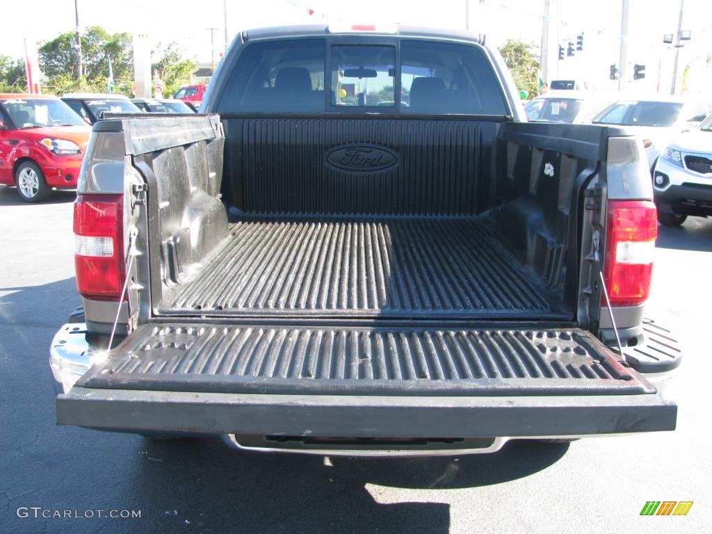 2004 F150 XLT SuperCab - Dark Shadow Grey Metallic / Dark Flint photo #10