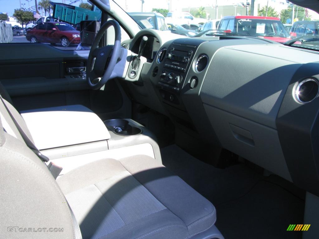 2004 F150 XLT SuperCab - Dark Shadow Grey Metallic / Dark Flint photo #15