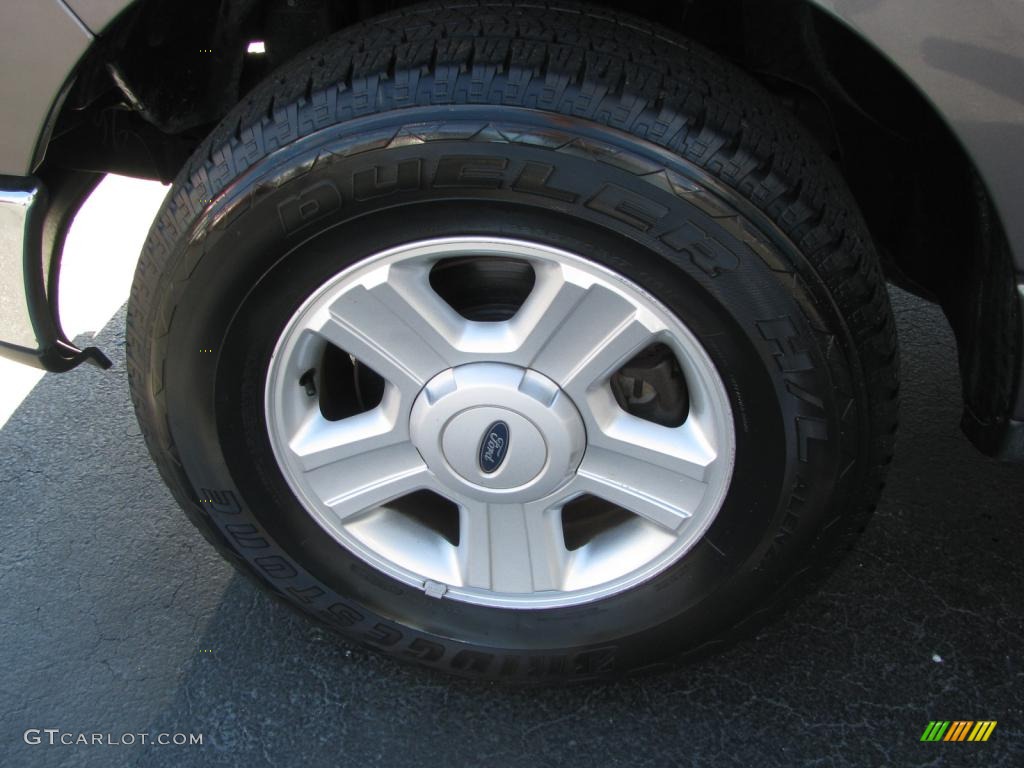 2004 F150 XLT SuperCab - Dark Shadow Grey Metallic / Dark Flint photo #27