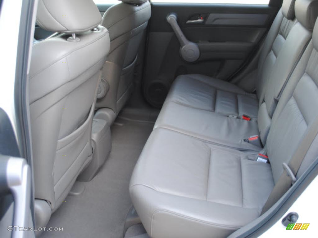 2007 CR-V EX-L - Taffeta White / Gray photo #11