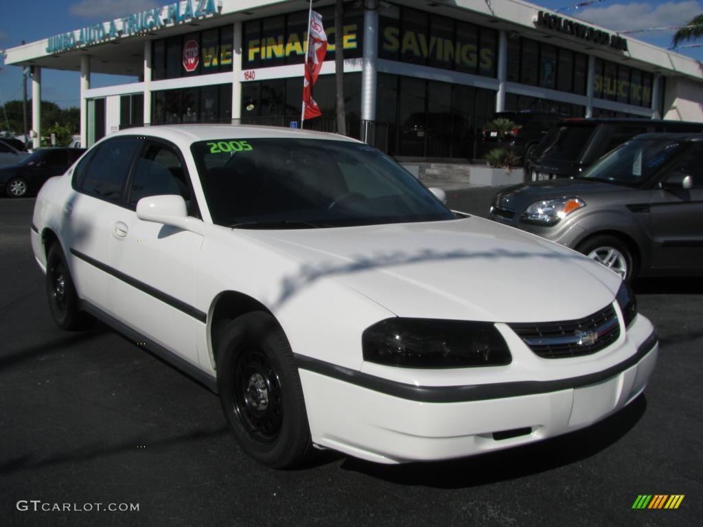 White Chevrolet Impala