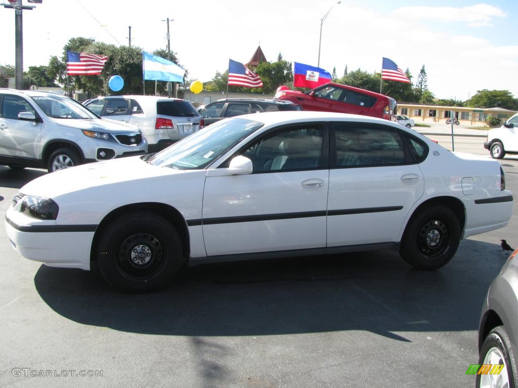 2005 Impala Police - White / Regal Blue photo #6