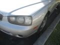 2002 Silver Pewter Hyundai Elantra GLS Sedan  photo #4