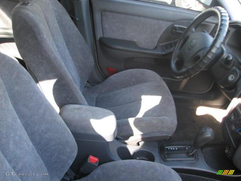 2002 Elantra GLS Sedan - Silver Pewter / Gray photo #11
