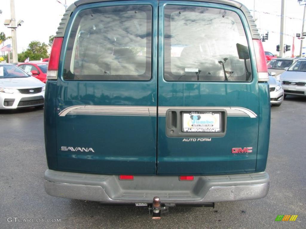 1999 Savana Van G1500 Passenger Conversion - Laguna Green Metallic / Neutral photo #15