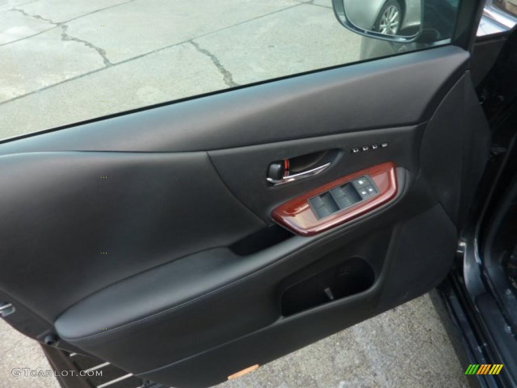 2010 Lexus HS 250h Hybrid Premium Black Door Panel Photo #44176736