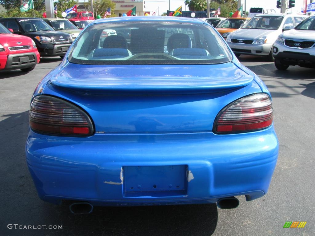 1999 Grand Prix GT Coupe - Medium Gulf Blue Metallic / Graphite photo #10