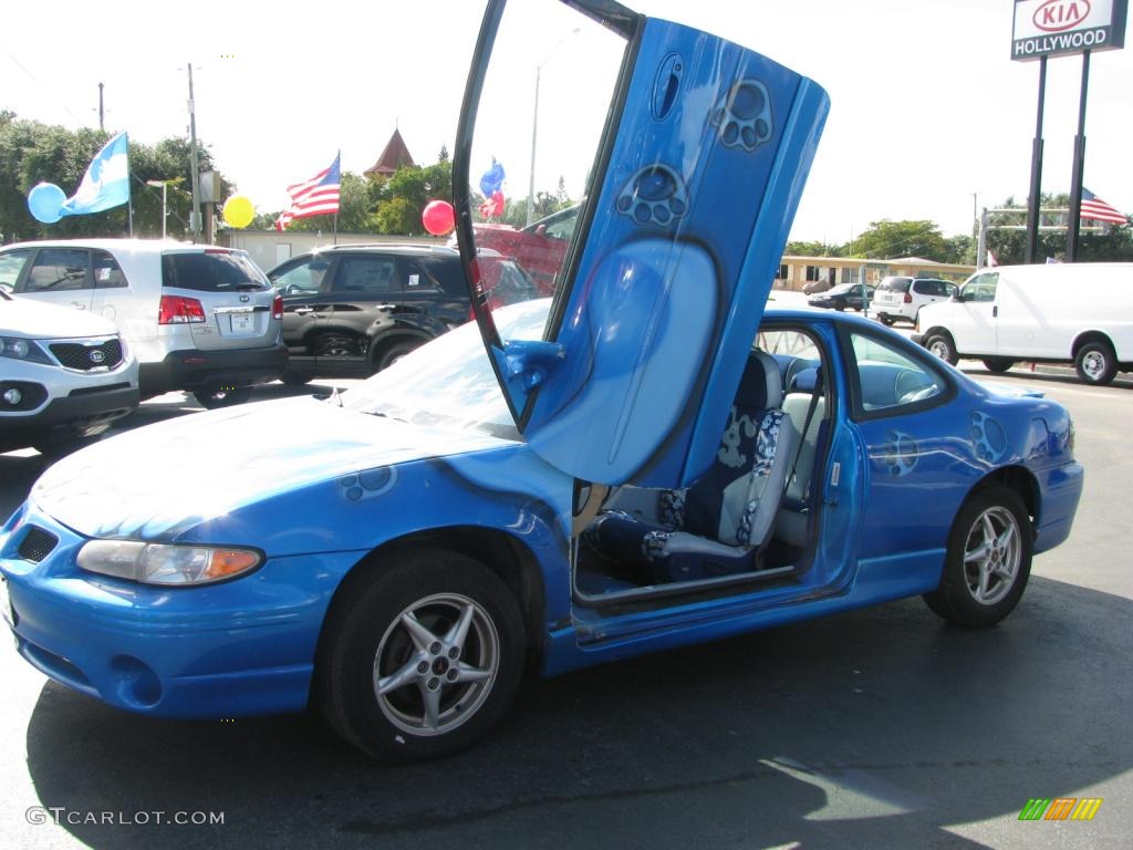1999 Grand Prix GT Coupe - Medium Gulf Blue Metallic / Graphite photo #14