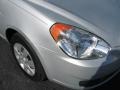 2008 Platinum Silver Hyundai Accent GS Coupe  photo #2