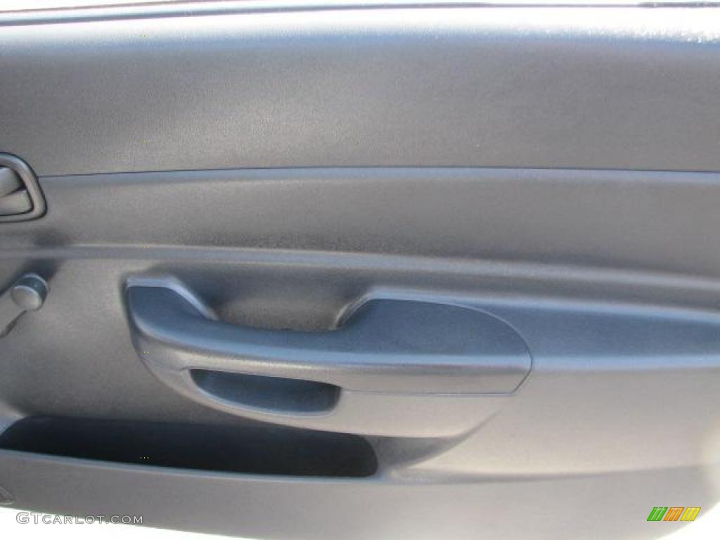 2008 Accent GS Coupe - Platinum Silver / Gray photo #15