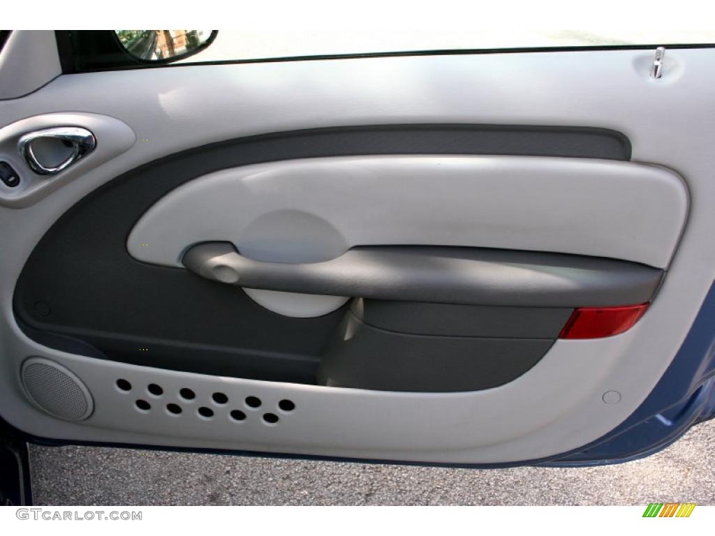 2006 Chrysler PT Cruiser GT Convertible Pastel Slate Gray Door Panel Photo #44181387