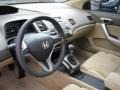 Ivory 2006 Honda Civic EX Coupe Dashboard