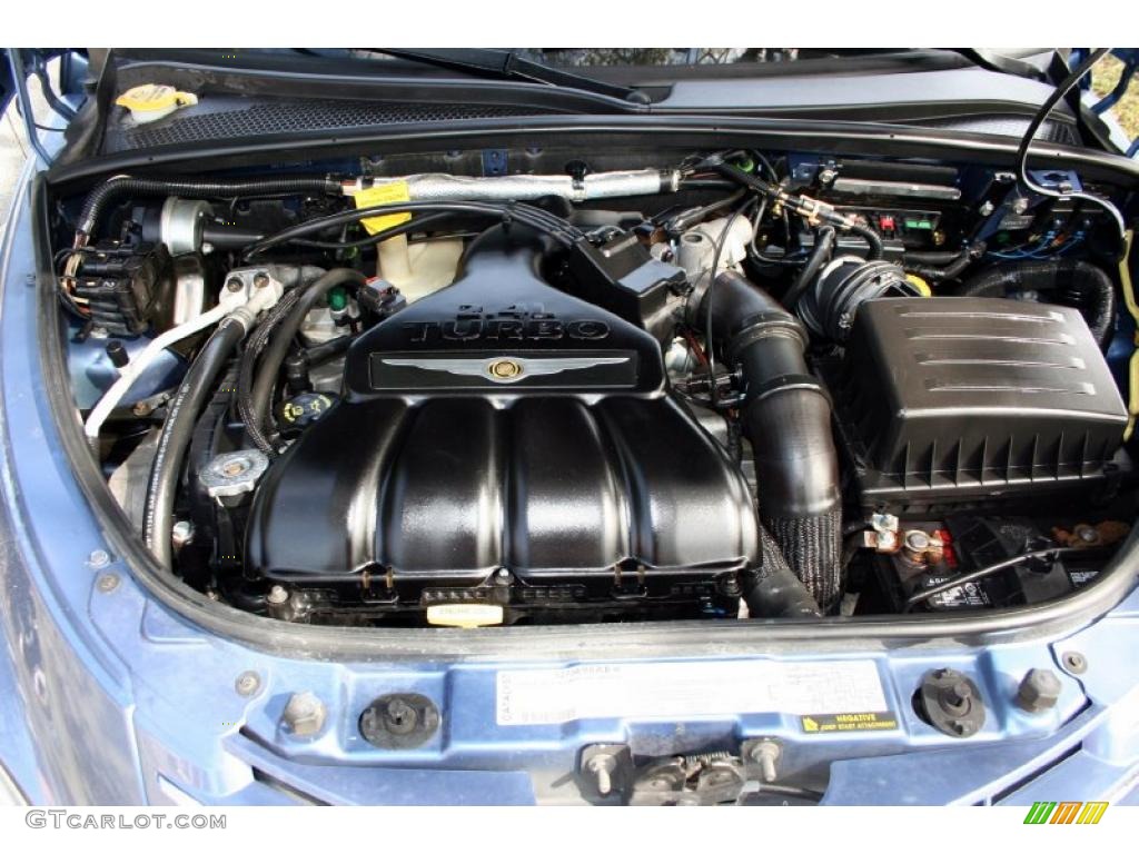 2006 Chrysler PT Cruiser GT Convertible 2.4L Turbocharged DOHC 16V 4 Cylinder Engine Photo #44181924