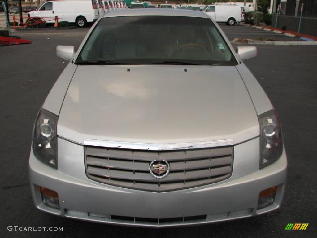 2003 CTS Sedan - Sterling Silver / Light Gray/Ebony photo #3
